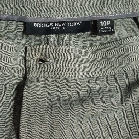 Briggs New York work pants. Sz 10p. - Picture 2 of 3